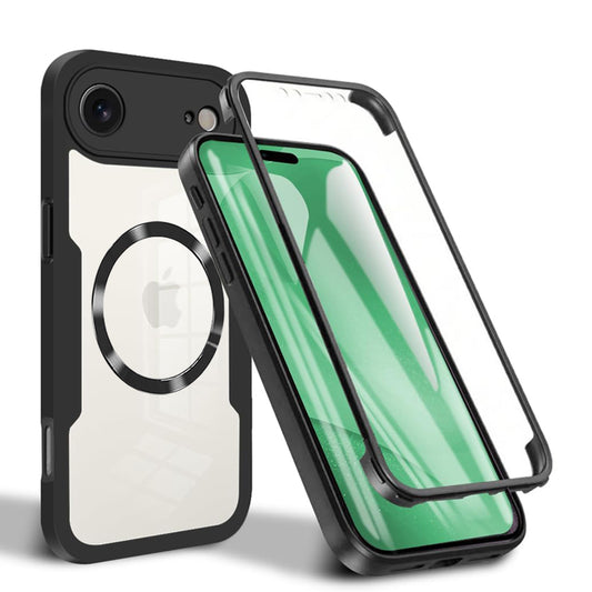 Coque MagSafe pour Apple iPhone 17 Air, Techsuit, ColorVerse 360, Noire