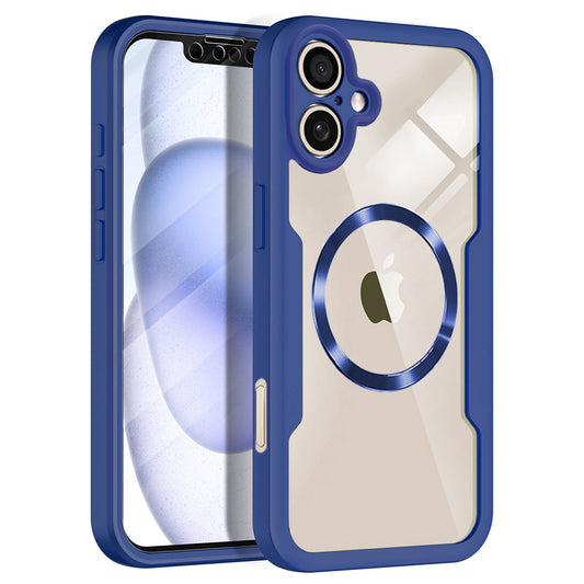 Coque MagSafe pour Apple iPhone 17, Techsuit, ColorVerse 360, Bleue