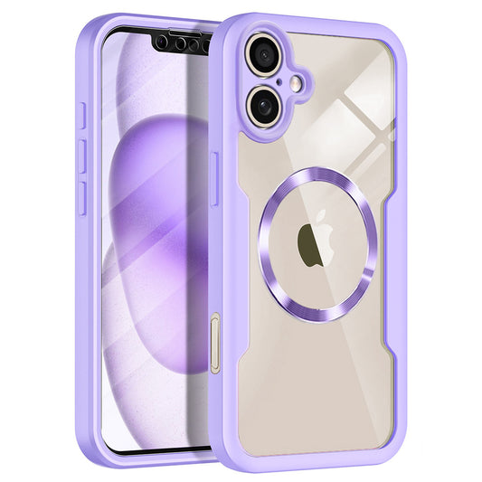 Coque MagSafe pour Apple iPhone 17, Techsuit, ColorVerse 360, Violet