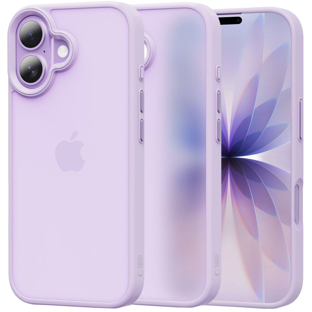 Étui pour Apple iPhone 17, Tech-Protect, Magmat, Violet Mat