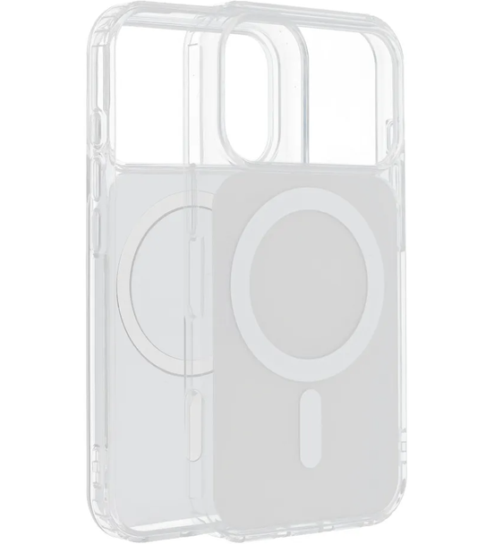 MagSafe-Hülle für Apple iPhone 17e / 16e, OEM, Clear Fusion Mag Cover, Weiß