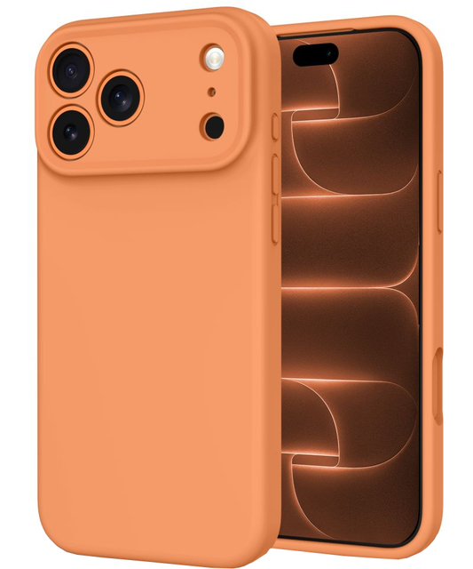 MagSafe-Hülle für Apple iPhone 18 Pro Max / 17 Pro Max, Tech-Protect, Silikon, Orange