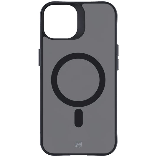 Coque MagSafe pour Apple iPhone 14 / 13, 3MK, Smoke MagCase, Noire