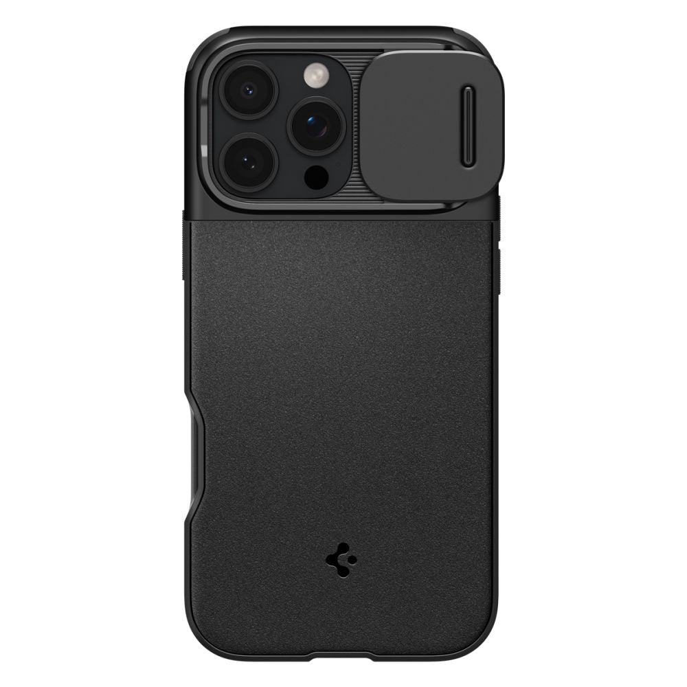Coque MagSafe pour Apple iPhone 16 Pro, Spigen, OPTIK ARMOR, Noir ACS08149