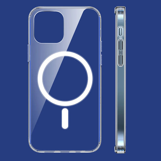 MagSafe-Hülle für Apple iPhone 13, Techsuit, Pro, Transparent