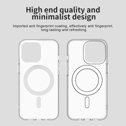 MagSafe-Hülle für Apple iPhone 14 Pro Max, Techsuit, CandyCase, Weiß