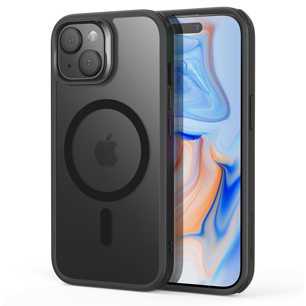 MagSafe Case for Apple iPhone 15, ESR, Classic Hybrid, Satin Black