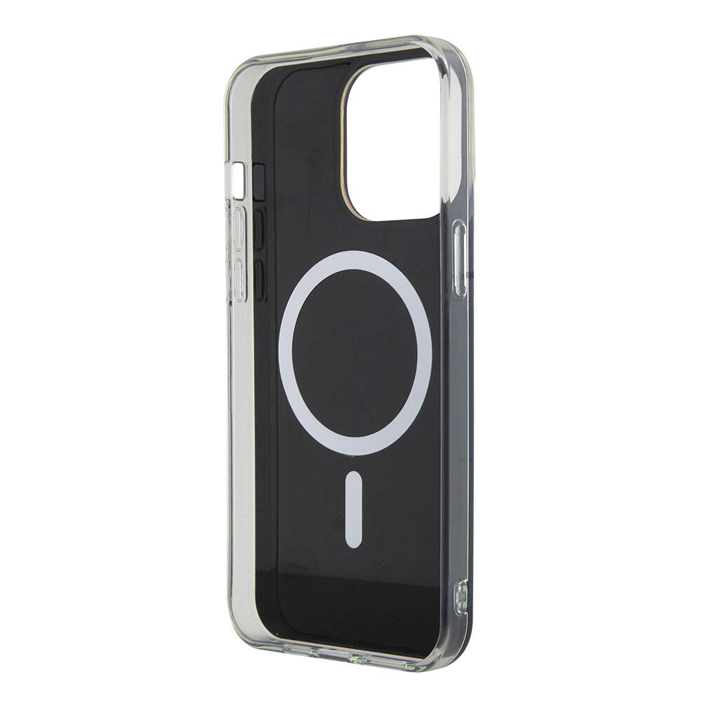 Coque MagSafe pour Apple iPhone 15 Pro, Guess, IML Iridescent, Multicolore