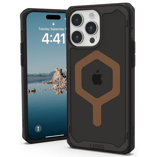 Coque MagSafe pour Apple iPhone 15 Pro Max, Urban Armor Gear, Plyo, Marron