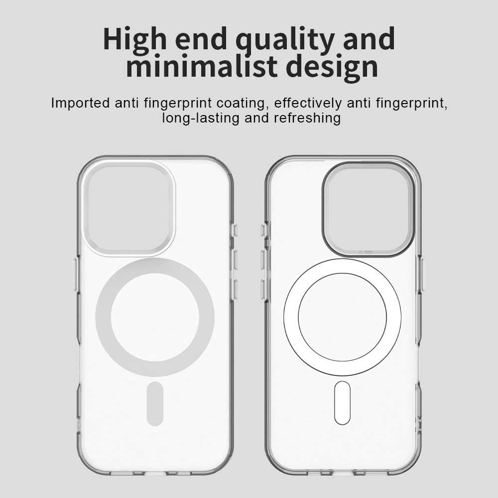 Coque MagSafe pour Apple iPhone 15 Pro, Techsuit, CandyCase, Blanche