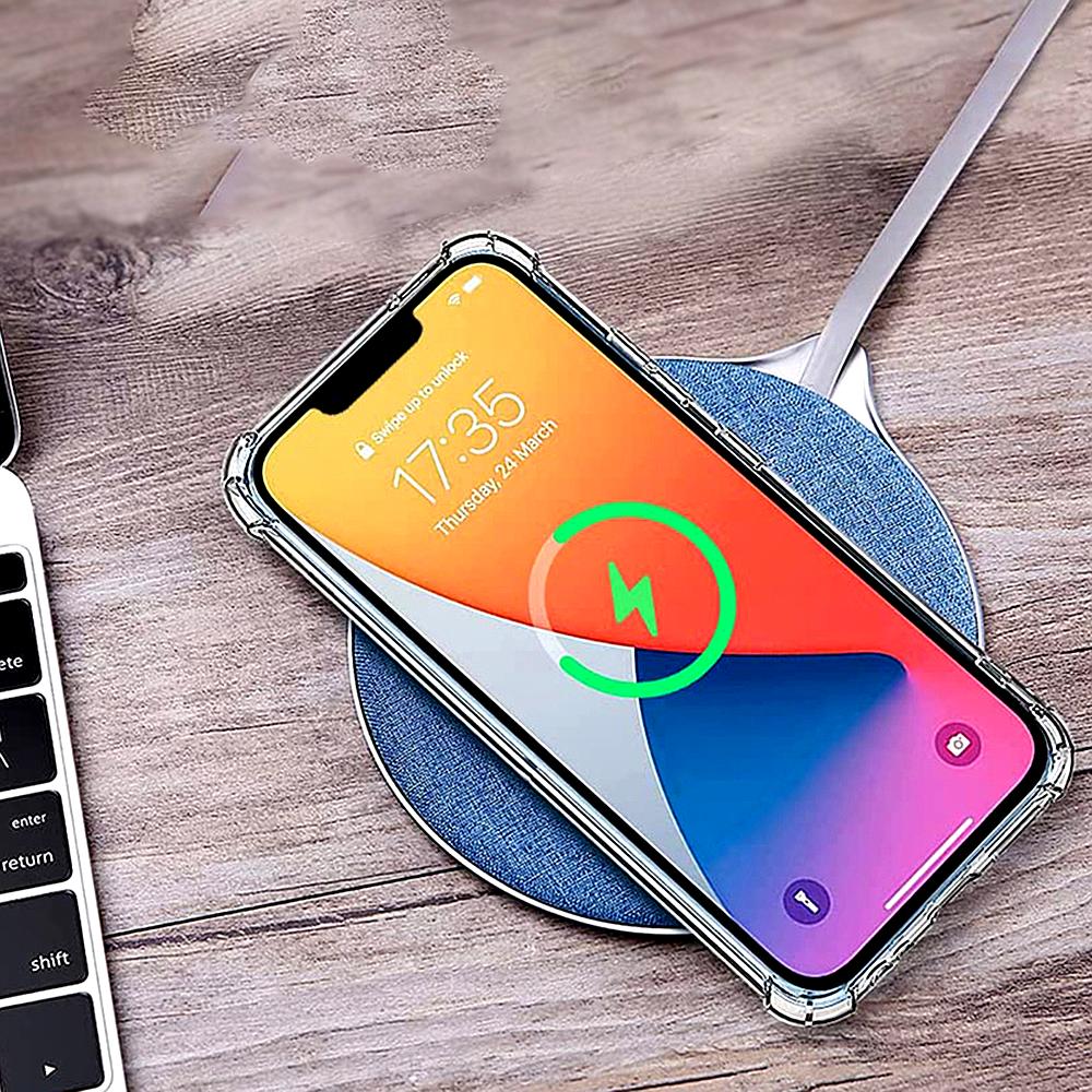 Coque MagSafe pour Apple iPhone 15 Pro, Techsuit, Transparent Antichoc, Fumé