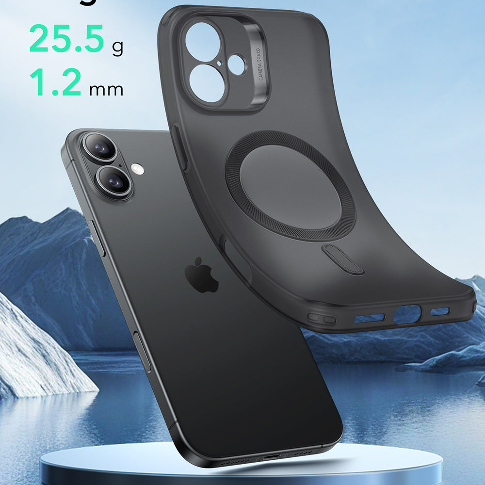 MagSafe Hülle für Apple iPhone 16 Plus, ESR, Zero, Satinschwarz