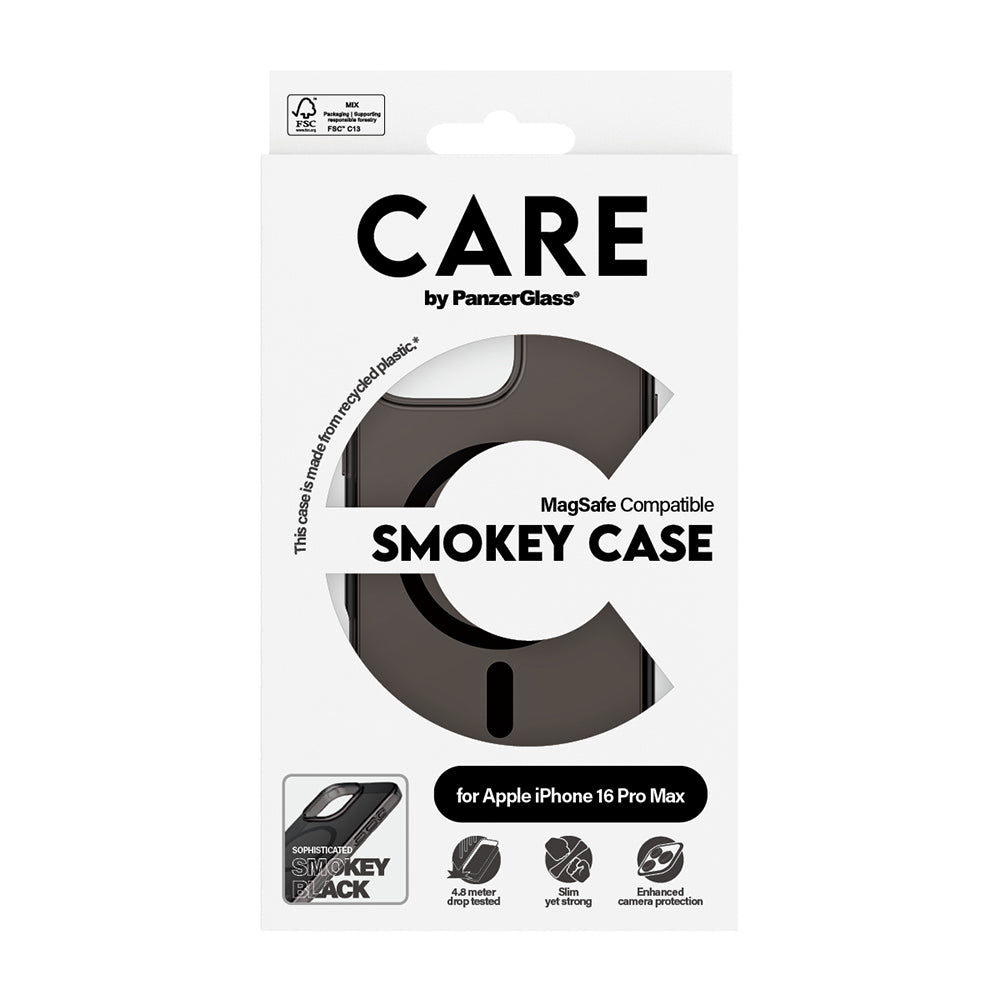 Coque MagSafe pour Apple iPhone 16 Pro Max, PanzerGlass, Care Urban Combat, Noire