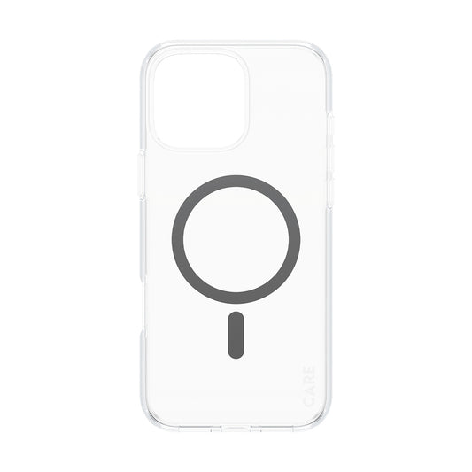 Étui MagSafe pour Apple iPhone 16 Pro Max, PanzerGlass, Care Urban Combat, Transparent Noir