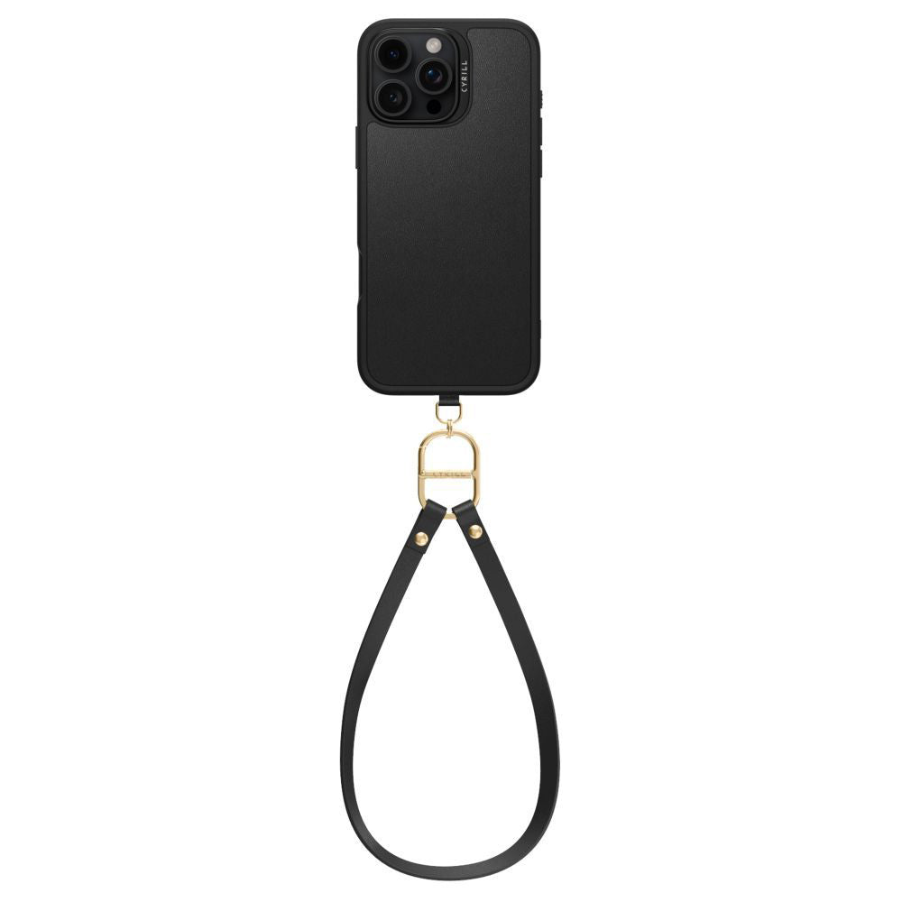 Coque MagSafe pour Apple iPhone 16 Pro Max, Spigen, Cyrill Kajuk Classic Charm, Noire