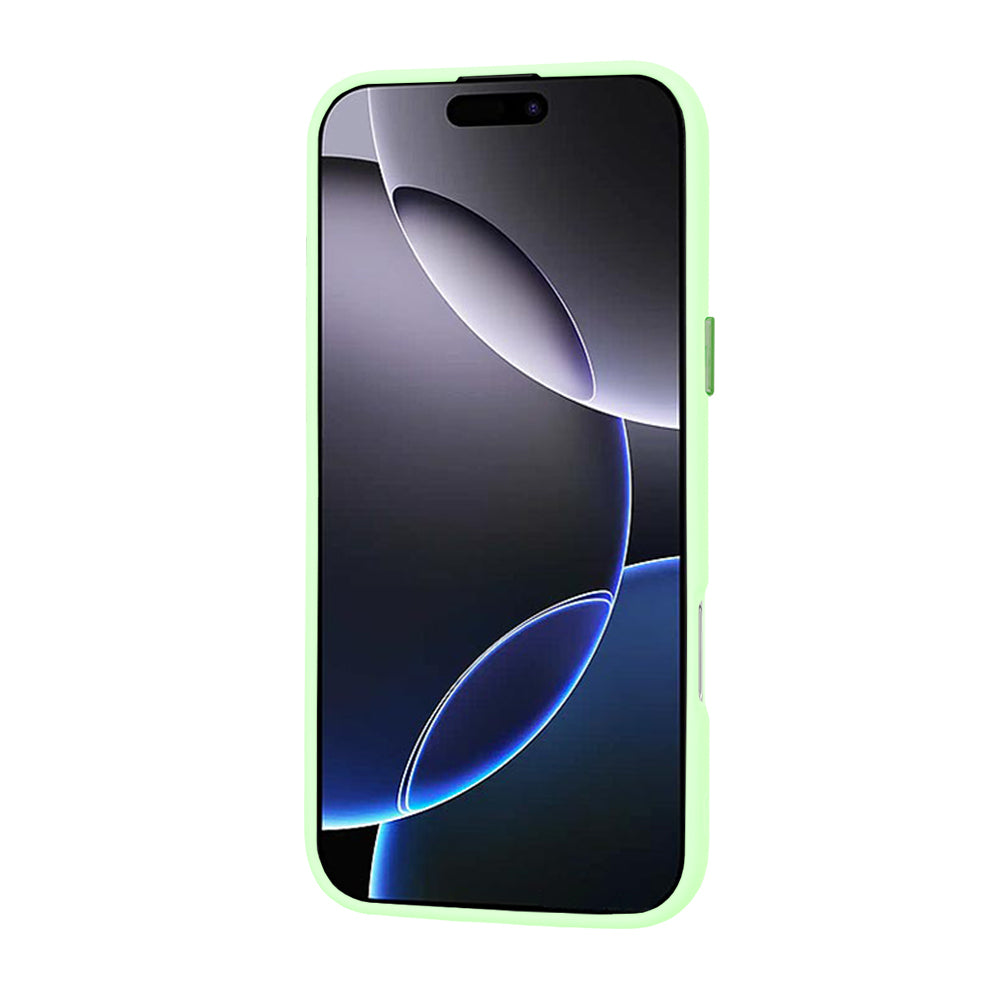 Coque MagSafe pour Apple iPhone 16 Pro Max, Techsuit, HaloFrost, Vert Clair