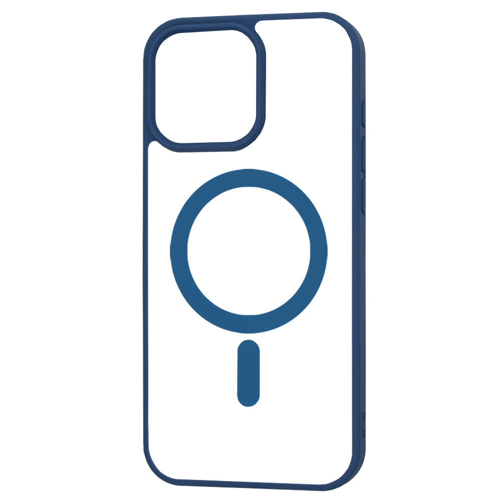 Coque MagSafe pour Apple iPhone 16 Pro Max, Techsuit, Pro, Bleue