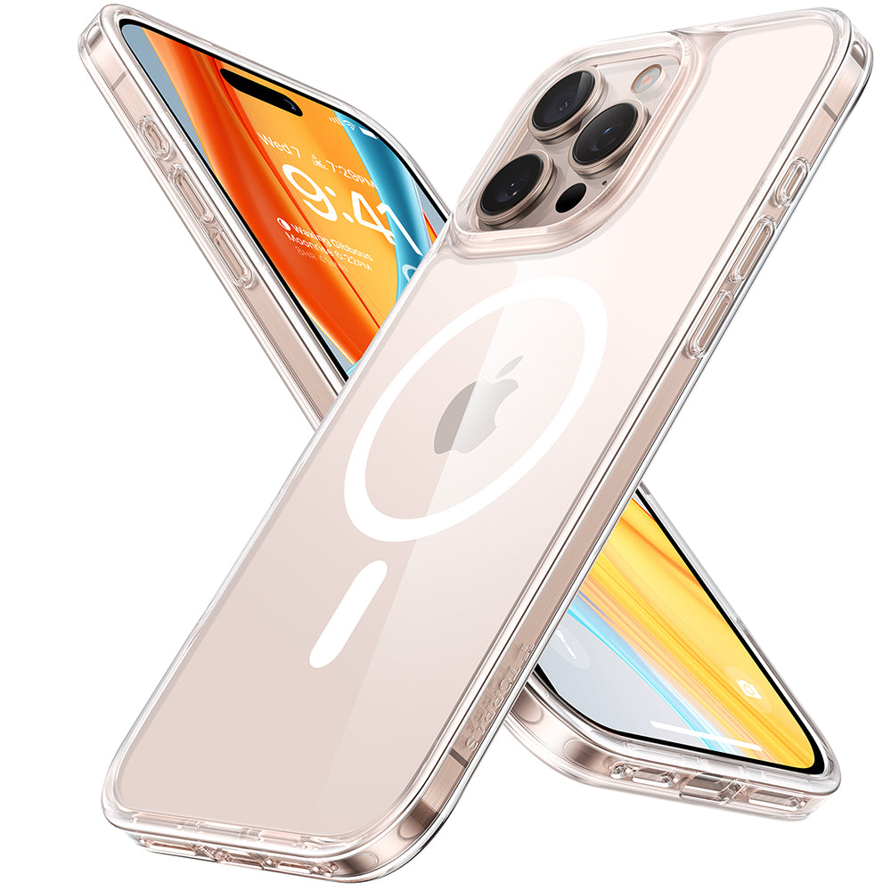 Coque MagSafe pour Apple iPhone 16 Pro, Torras, Diamond, Transparente