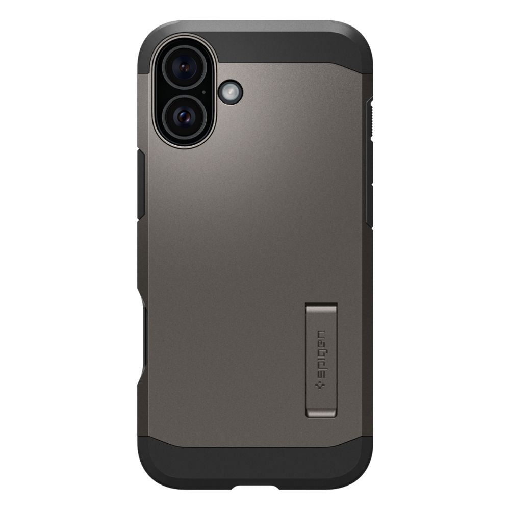 MagSafe Case for Apple iPhone 16, Spigen, Tough Armor, Gray