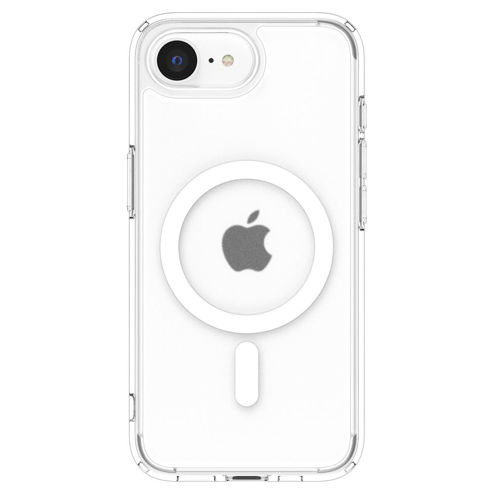 Coque MagSafe pour Apple iPhone 17e / 16e, Spigen, Ultra Hybrid, Blanc Satiné