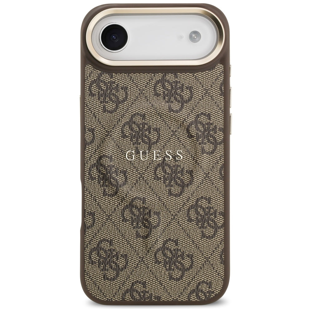 Étui MagSafe pour Apple iPhone 17 Air, Guess, 4G Classic, Marron