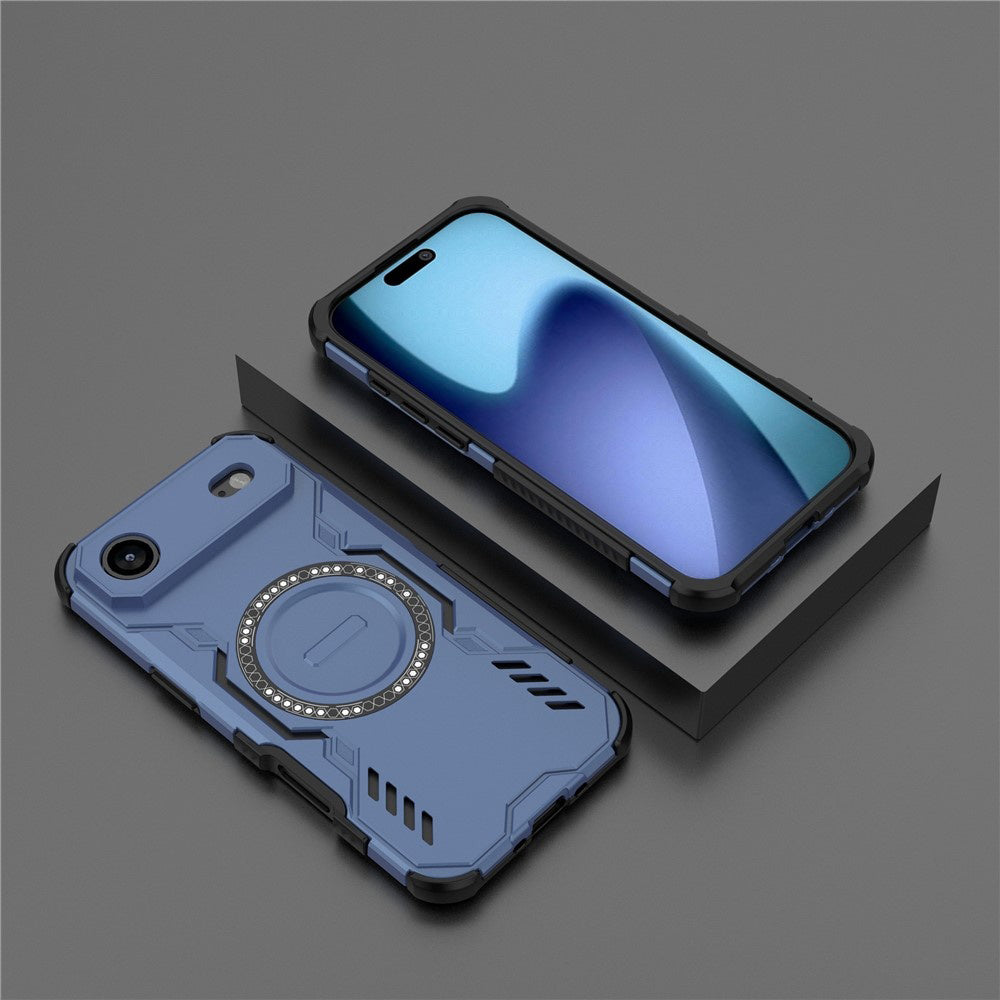 Étui MagSafe pour Apple iPhone 17 Air, Techsuit, ArmorMag, Bleu