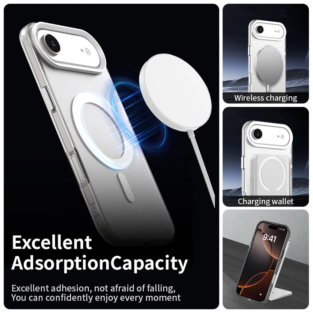 Coque MagSafe pour Apple iPhone 17 Air, Techsuit, CandyCase, Blanche