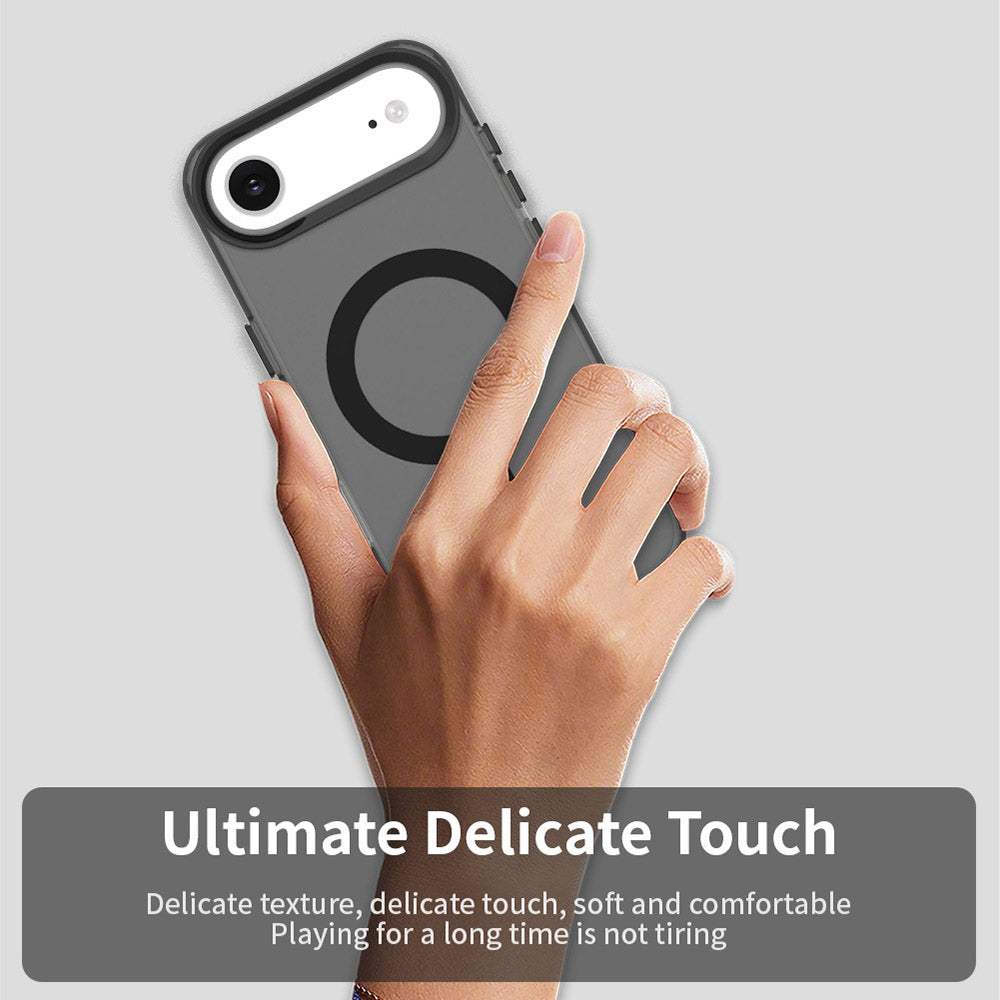 Coque MagSafe pour Apple iPhone 17 Air, Techsuit, CandyCase, Noire