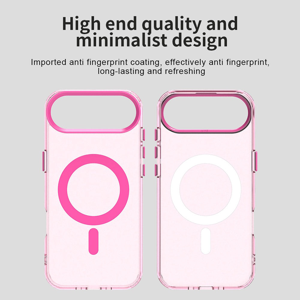 Coque MagSafe pour Apple iPhone 17 Air, Techsuit, CandyCase, Rose