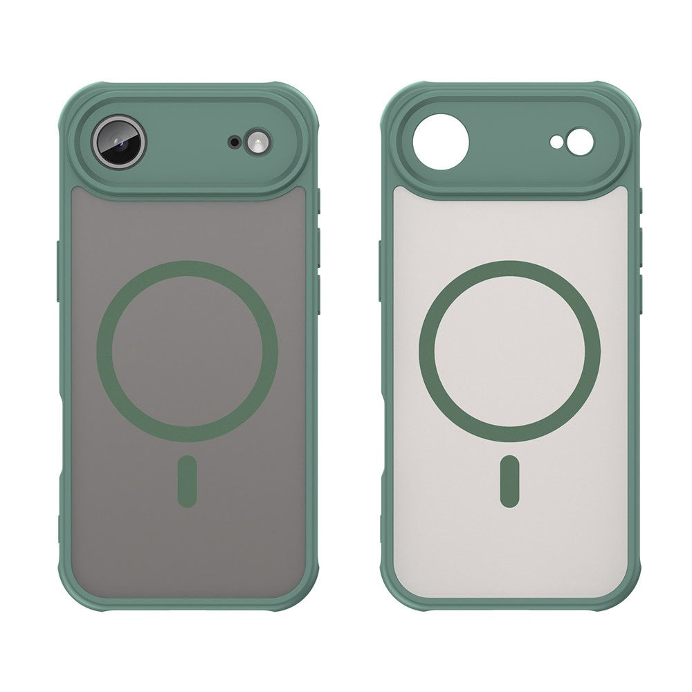 Coque MagSafe pour Apple iPhone 17 Air, Techsuit, HaloFrost II, Vert