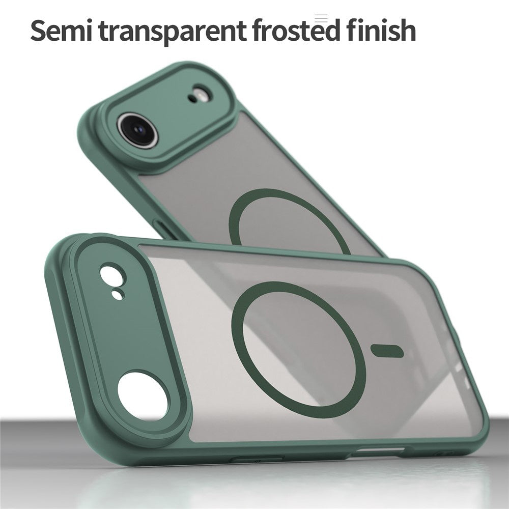 Coque MagSafe pour Apple iPhone 17 Air, Techsuit, HaloFrost II, Vert