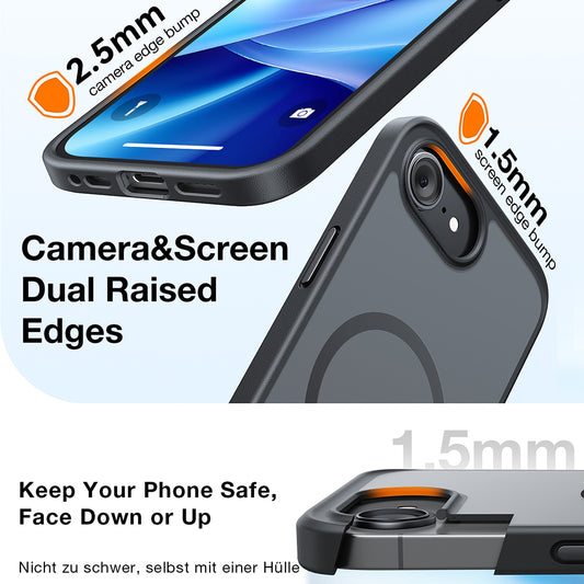 Coque MagSafe pour Apple iPhone 17 Air, Torras, Guardian, Transparente