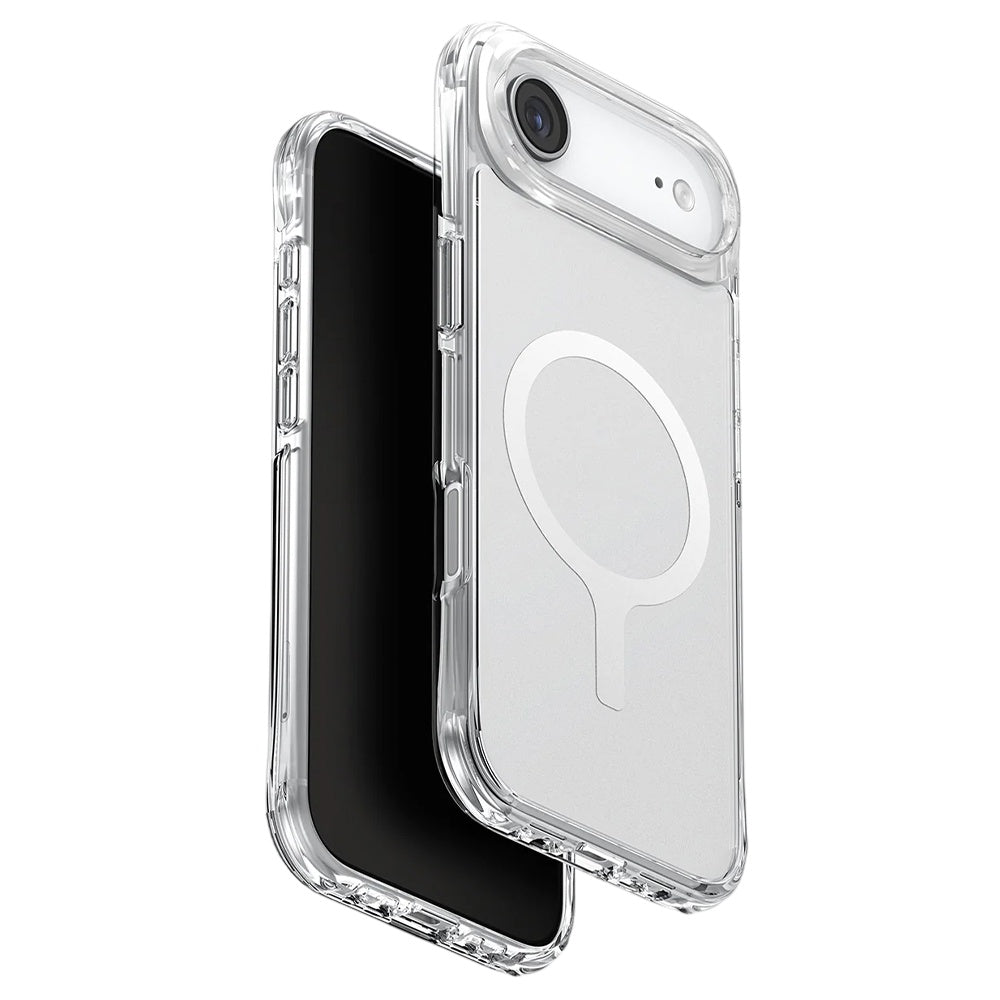 MagSafe Hülle für Apple iPhone 17 Air, UNIQ, LifePro Xtreme MagClick, Transparent