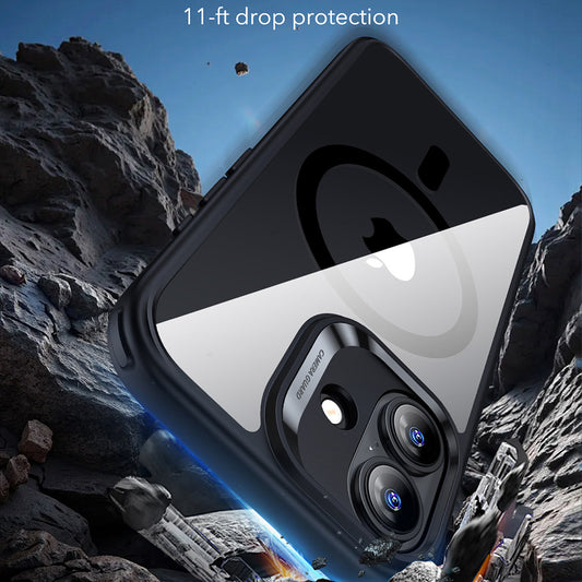 MagSafe Hülle für Apple iPhone 17, ESR, Classic Hybrid, Schwarz Transparent