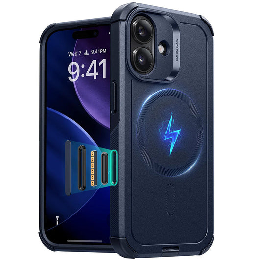 MagSafe Hülle für Apple iPhone 17, ESR, Cyber, Blau