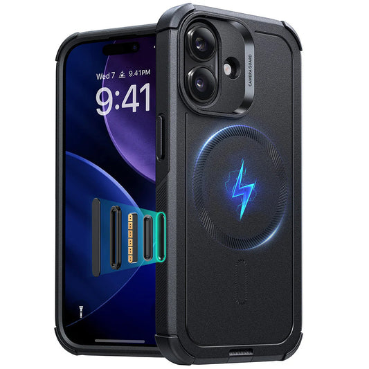 MagSafe Hülle für Apple iPhone 17, ESR, Cyber, Schwarz