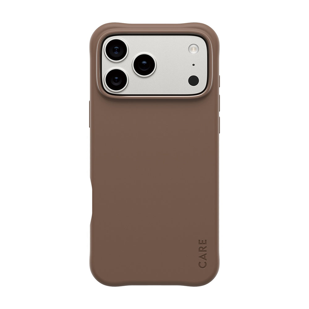 Étui MagSafe pour Apple iPhone 17 Pro Max, PanzerGlass, Care Fashionable, Marron