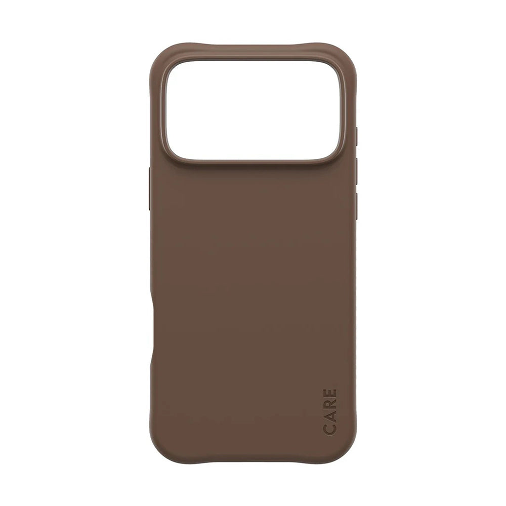 Étui MagSafe pour Apple iPhone 17 Pro Max, PanzerGlass, Care Fashionable, Marron