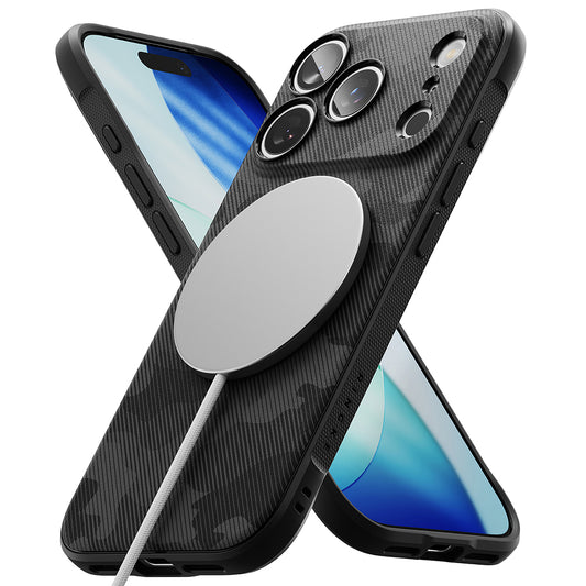 Coque MagSafe pour Apple iPhone 17 Pro Max, Ringke, Onyx, Camouflage