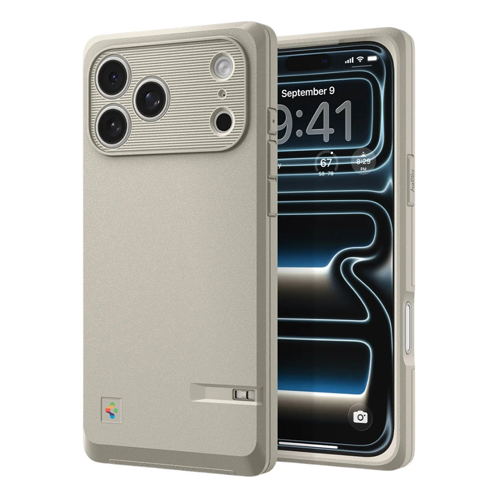 Coque MagSafe pour Apple iPhone 17 Pro Max, Spigen, Classic LS, Crème ACS10478