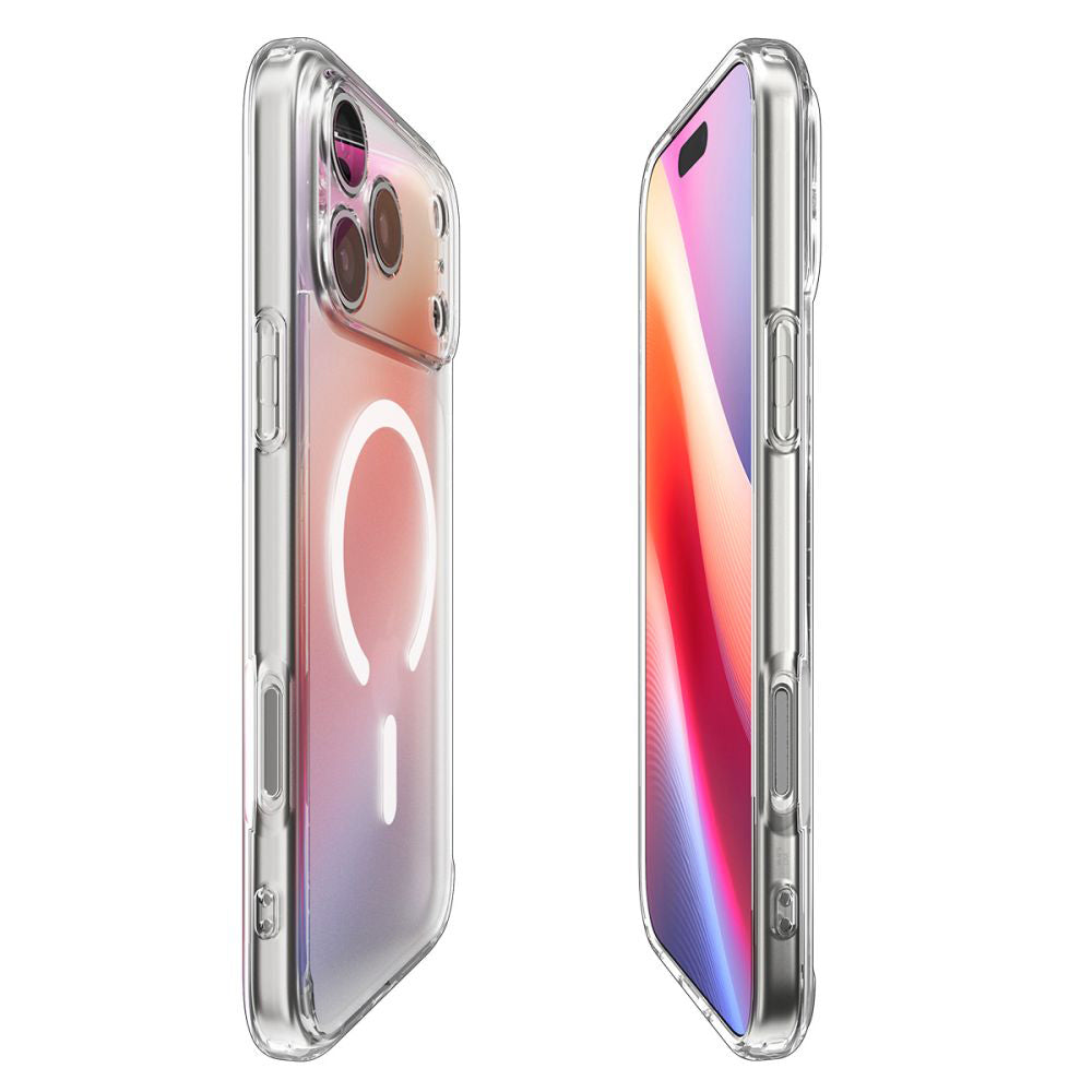 MagSafe-Hülle für Apple iPhone 17 Pro Max, Spigen, Ultra Hybrid, Satinweiß ACS10286