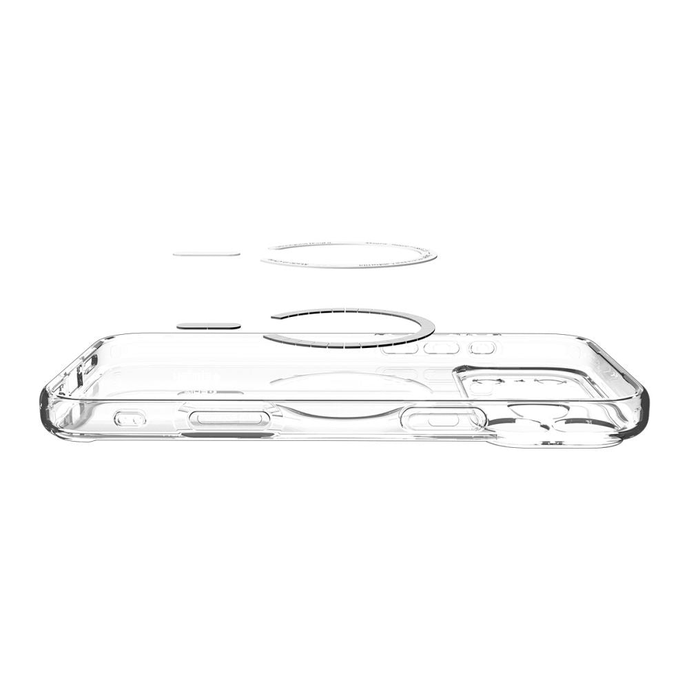 MagSafe-Hülle für Apple iPhone 17 Pro Max, Spigen, Ultra Hybrid, Satinweiß ACS10286