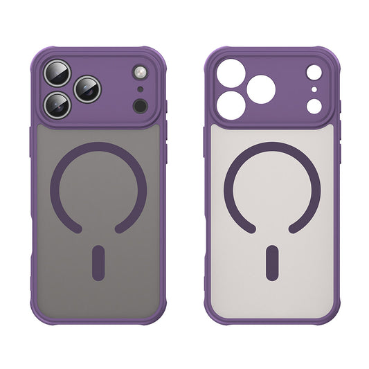 Coque MagSafe pour Apple iPhone 17 Pro Max, Techsuit, HaloFrost II, Mauve