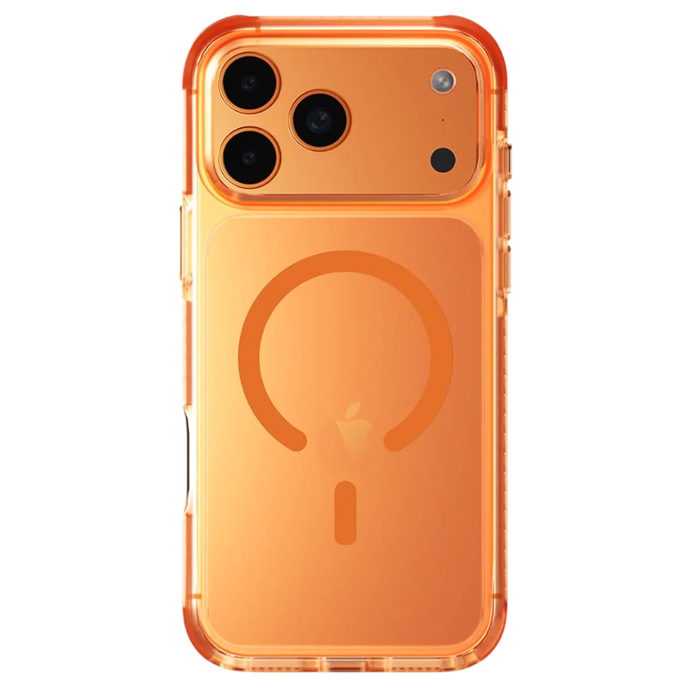 MagSafe Case for Apple iPhone 17 Pro Max, UNIQ, Combat MagClick, Orange