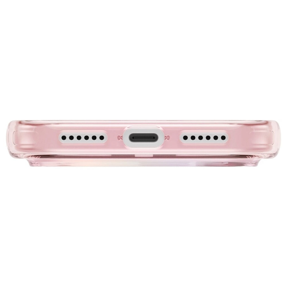 Étui MagSafe pour Apple iPhone 17 Pro Max, UNIQ, Iridescia MagClick, Bleu Pastel