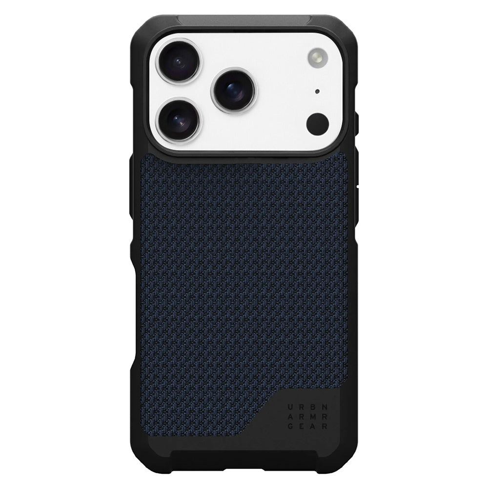 MagSafe Hülle für Apple iPhone 17 Pro Max, Urban Armor Gear, Metropolis LT Kevlar, Marineblau