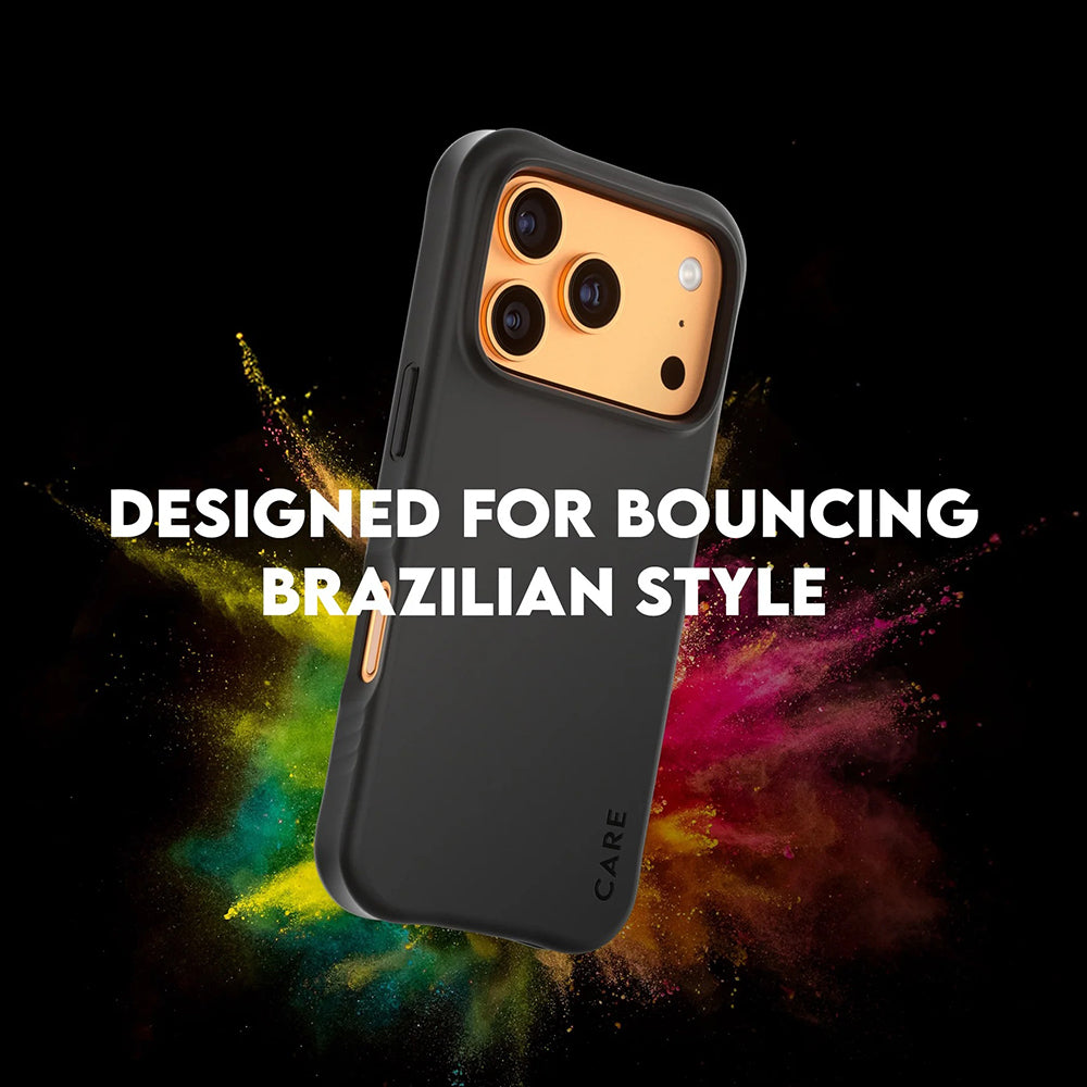 Coque MagSafe pour Apple iPhone 17 Pro, PanzerGlass, Care Fashionable, Noire
