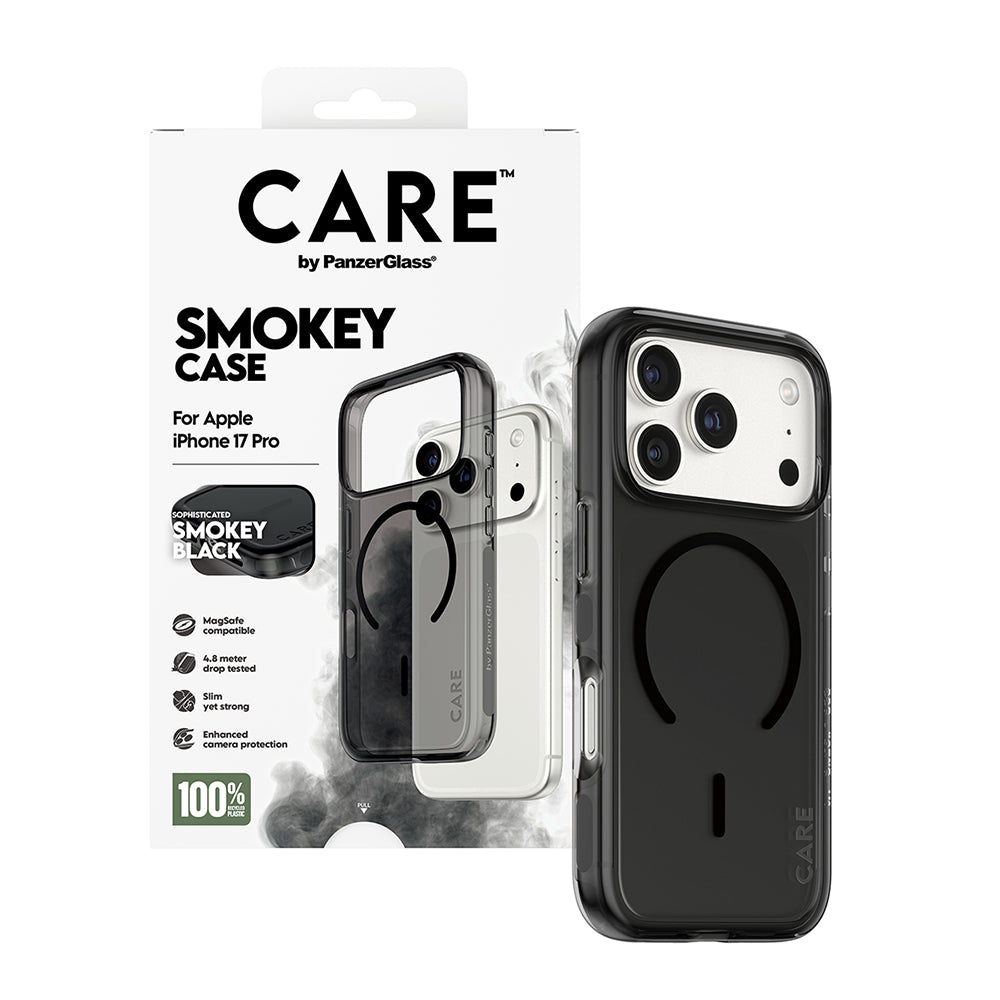 Coque MagSafe pour Apple iPhone 17 Pro, PanzerGlass, Care Urban Explorer, Noire