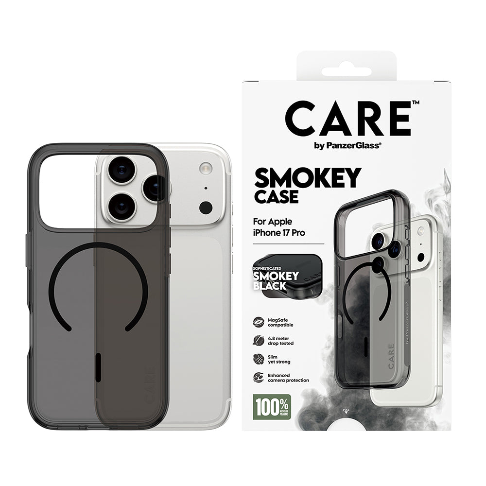 Coque MagSafe pour Apple iPhone 17 Pro, PanzerGlass, Care Urban Explorer, Noire