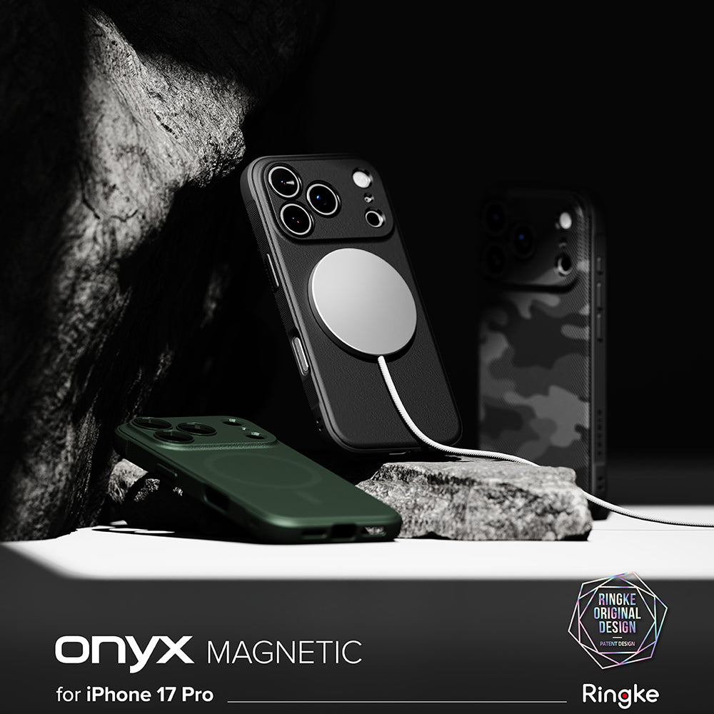 Étui MagSafe pour Apple iPhone 17 Pro, Ringke, Onyx, Camouflage